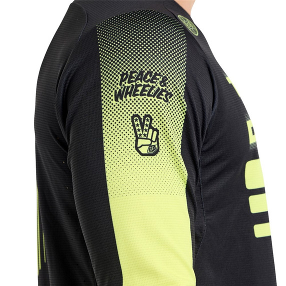 Troy Lee Designs Sprint Long Sleeve Jersey Segment Black