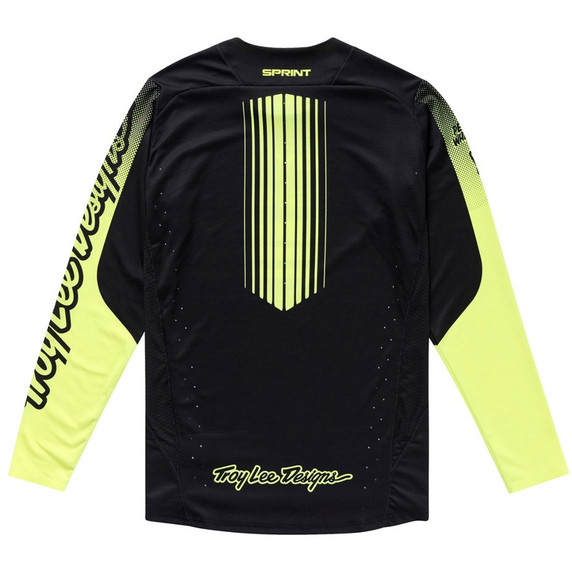 Troy Lee Designs Sprint Long Sleeve Jersey Segment Black