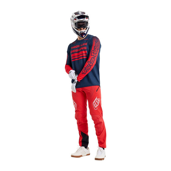 Troy Lee Designs Sprint Long Sleeve Jersey Segment Midnight