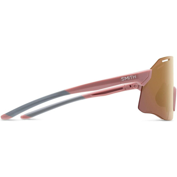 Smith Defy Sunglasses Matte Chalk Rose W/ ChromaPop Rose Gold Mirror Lens