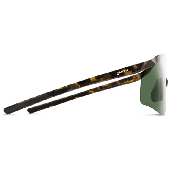Smith Defy Sunglasses Matte Vintage Tortoise W/ ChromaPop Grey Green Lens