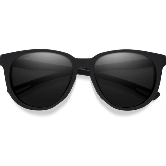 Smith Seeker Sunglasses Matte Black W/ ChromaPop Polarized Black Lens