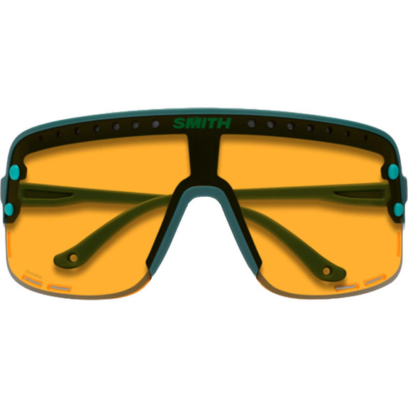 Smith Ultralite Sunglasses Matte Malachite W/ ChromaPop Low Light Copper Lens