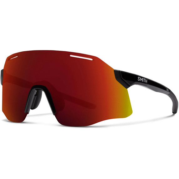 Smith Vert Sunglasses Black W/ ChromaPop Red Mirror Lens