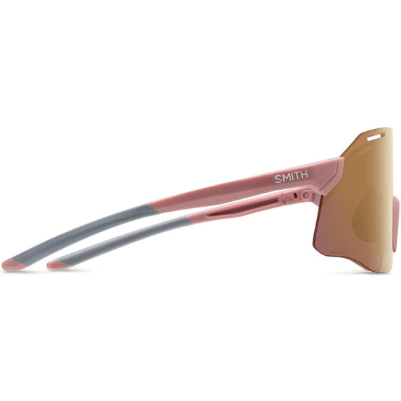 Smith Vert Sunglasses Matte Chalk Rose W/ ChromaPop Rose Gold Mirror Lens