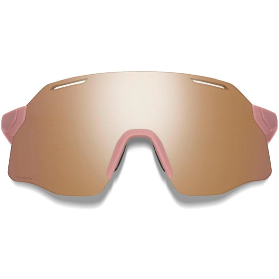 Smith Vert Sunglasses Matte Chalk Rose W/ ChromaPop Rose Gold Mirror Lens