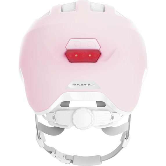 ABUS Smiley 3.0 Ace LED Kids Helmet Pure Rose