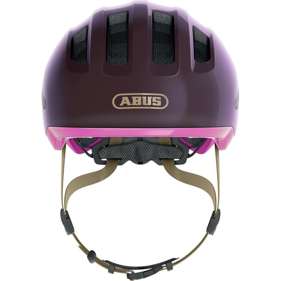 ABUS Smiley 3.0 Ace LED Kids Helmet Royal Purple
