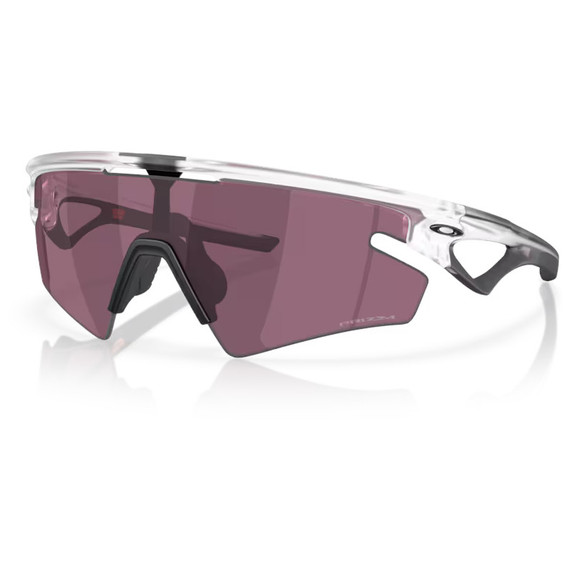 Oakley Sphaera Slash Matte Clear W/ Prizm Road Black Lens
