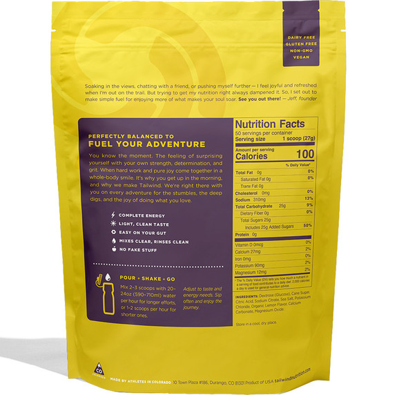 Tailwind Endurance Fuel 1.35kg Lemon