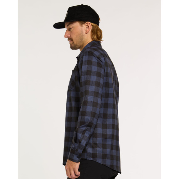 DHaRCO Mens Tech Long Sleeve Shirt Jet