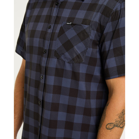 DHaRCO Mens Tech Party Shirt Jet