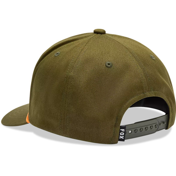 Fox Equipped Snapback Hat Olive Green