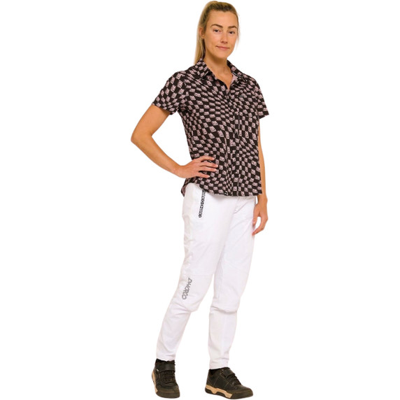 DHaRCO Womens Tech Party Shirt Check Please