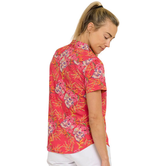 DHaRCO Womens Tech Party Shirt Paradise