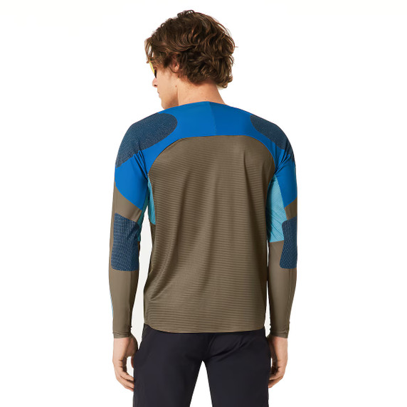 Oakley Seeker Edge Long Sleeve Jersey Army Green/New Balsam