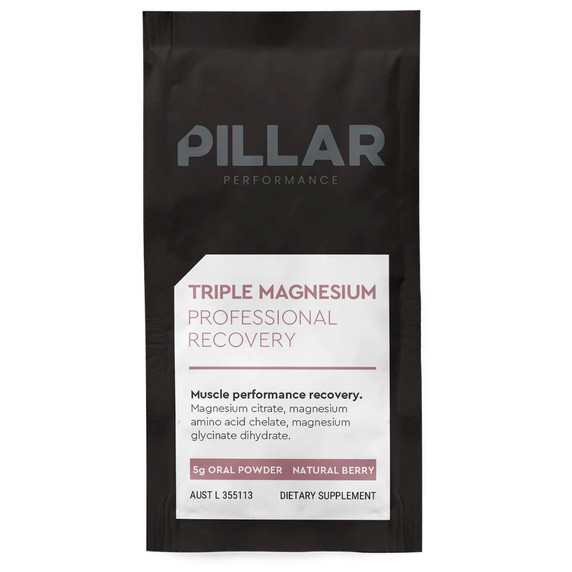 PILLAR Performance Triple Magnesium Recover Powder Berry Sachet 5g
