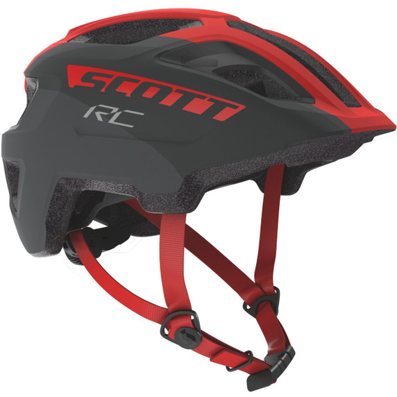 Scott Spunto Junior Helmet Grey/Red RC OSFM
