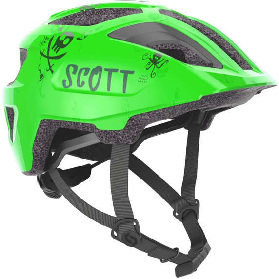 Scott Spunto Kids Helmet (CE) Fluo Green OSFM