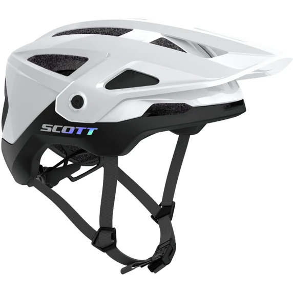 Scott Stego Plus Helmet White Glossy/Black