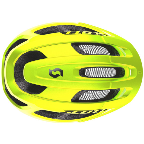 Scott Supra Helmet Yellow Fluorescent OSFM