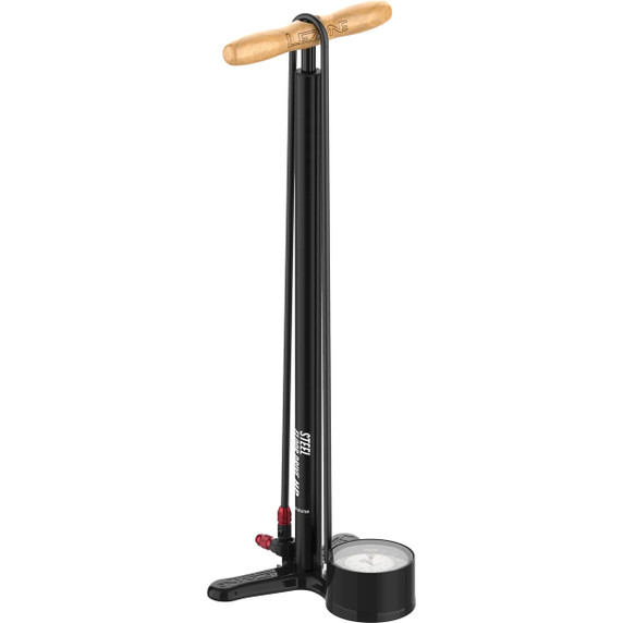 Lezyne Steel HV Floor Drive 3.5 Floor Pump Flat Black