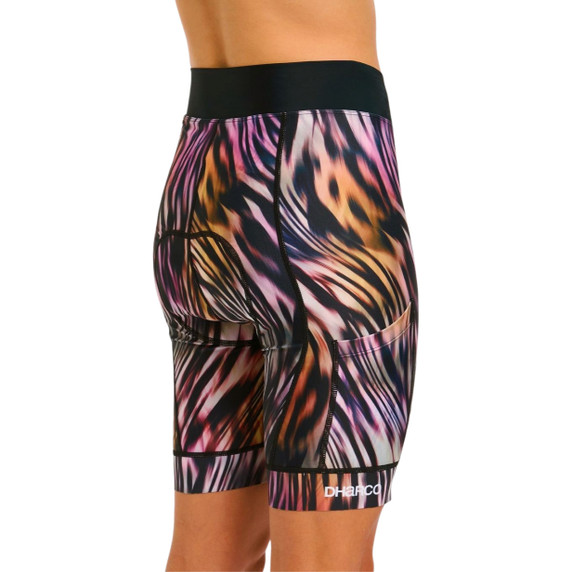 DHaRCO Womens Padded Party Pants Acid Safari