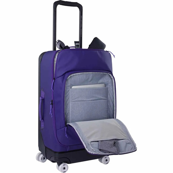 Evoc 4-Wheel Trolley 100L Travel Bag Violet/Black