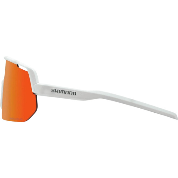 Shimano Technium L Sunglasses Matte White/Ridescape Road Clear