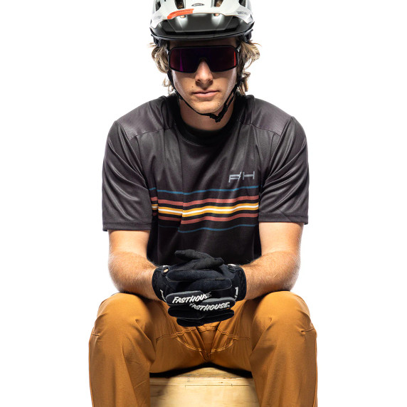 Fasthouse Impakt Chandler Short Sleeve Jersey Black
