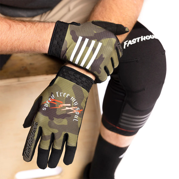 Fasthouse Speed Style Menace Glove Camo