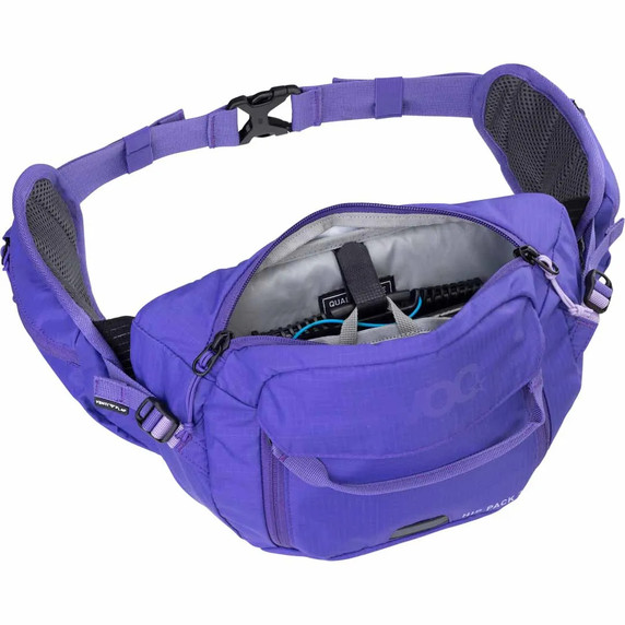 Evoc Hip Pack 3 + Hydration Bladder 1.5L Violet