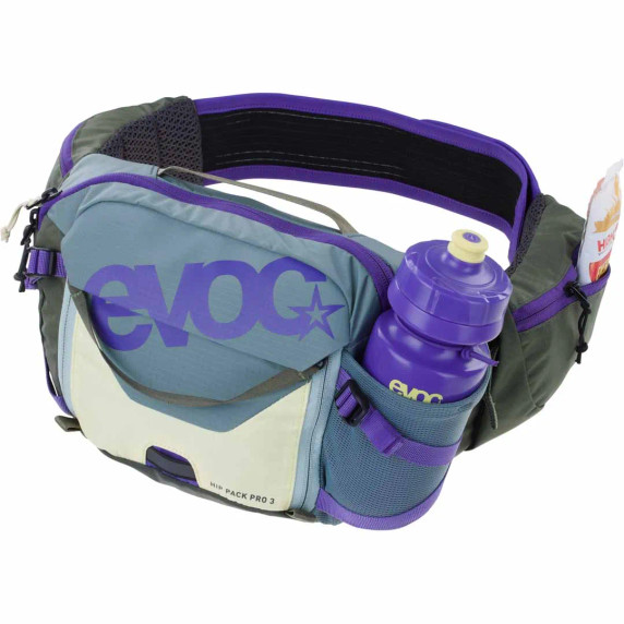 Evoc Hip Pack Pro 3L Steel/Violet/Dark Olive