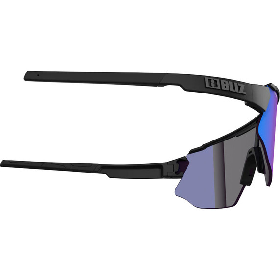 Bliz Breeze Nano Nordic Light Sunglasses Black/Begonia w Blue Lens