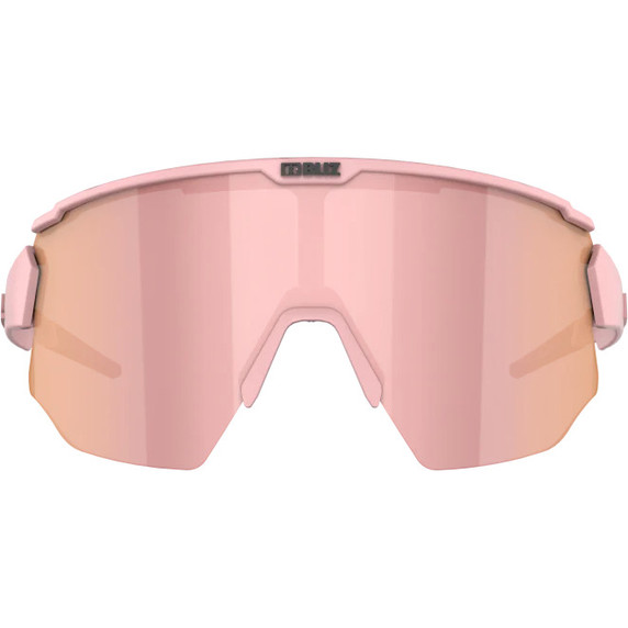 Bliz Breeze Sunglasses Pink/Brown w Rose Multi Lens