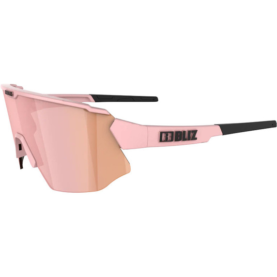 Bliz Breeze Sunglasses Pink/Brown w Rose Multi Lens