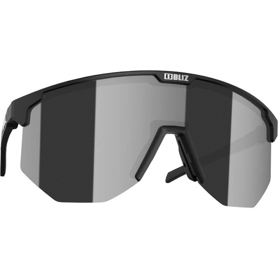 Bliz Hero Sunglasses Black/Smoke w Silver Lens