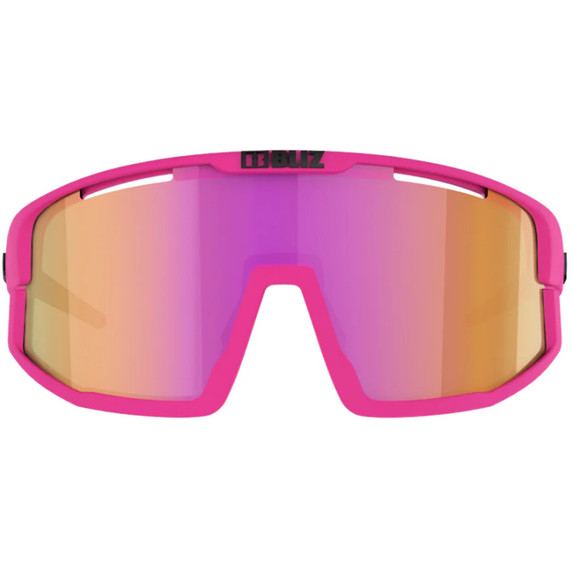 Bliz Vision Sunglasses Pink/Brown w Purple Multi Lens