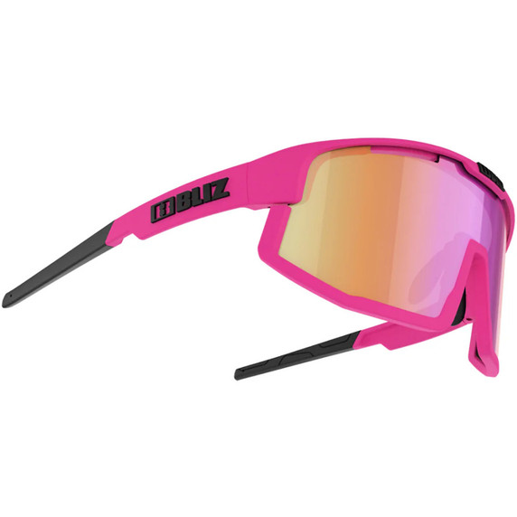 Bliz Vision Sunglasses Pink/Brown w Purple Multi Lens
