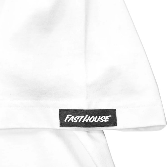 Fasthouse Crown Short Sleeve Tee White