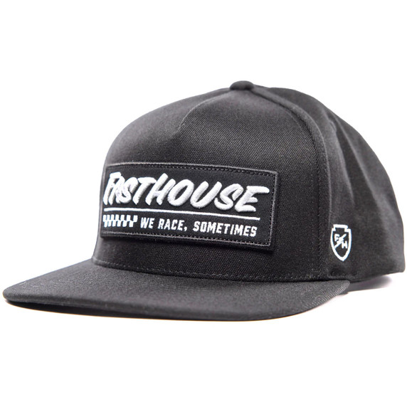 Fasthouse Emblem Hat Black OS