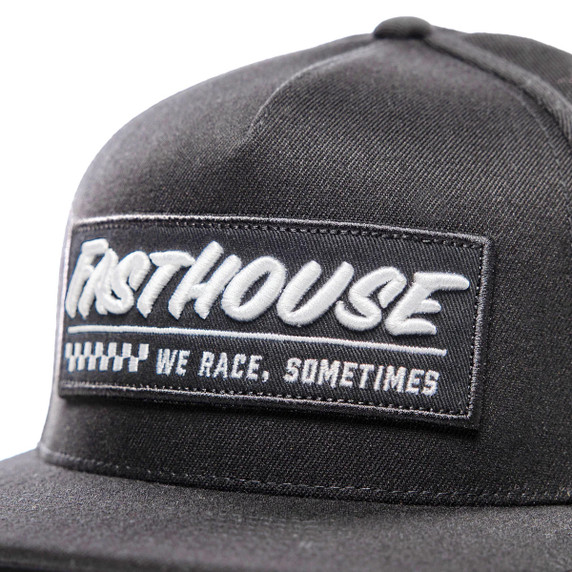 Fasthouse Emblem Hat Black OS