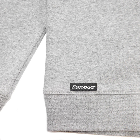 Fasthouse Renown Crew Neck Pullover Heather Grey