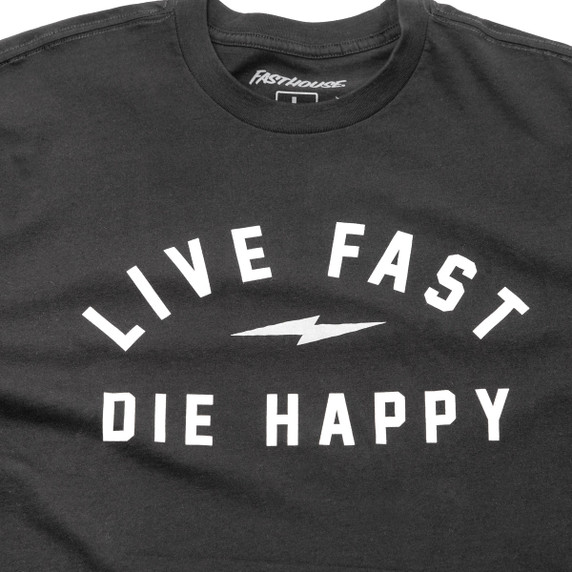 Fasthouse Wired Short Sleeve Tee Black