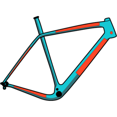 RideWrap Essential Protection Road & Gravel Frame Kit Gloss