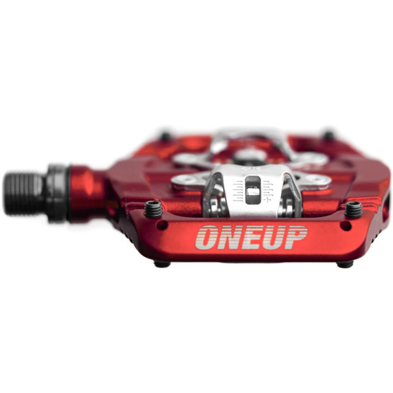 OneUp Components Clip Pedals Red