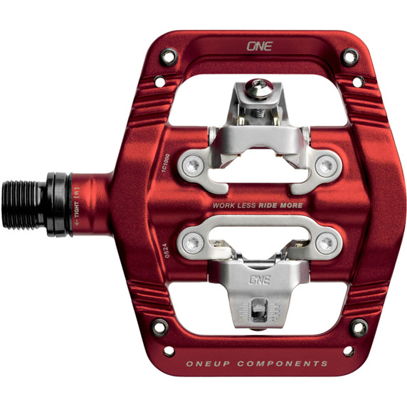 OneUp Components Clip Pedals Red