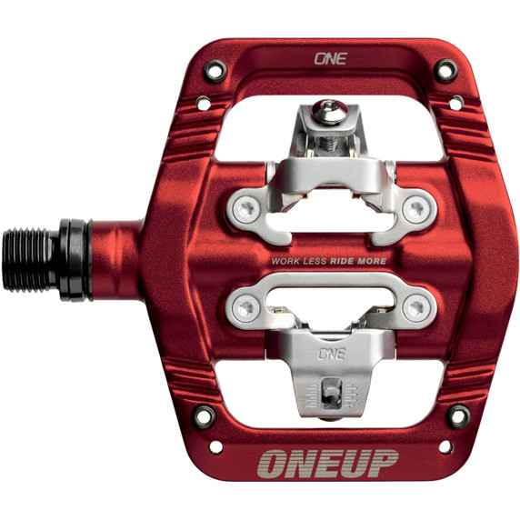 OneUp Components Clip Pedals Red