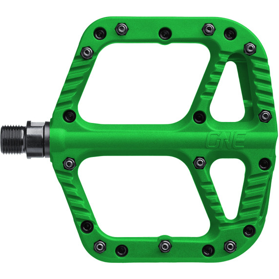 OneUp Components Composite Flat Pedals Green