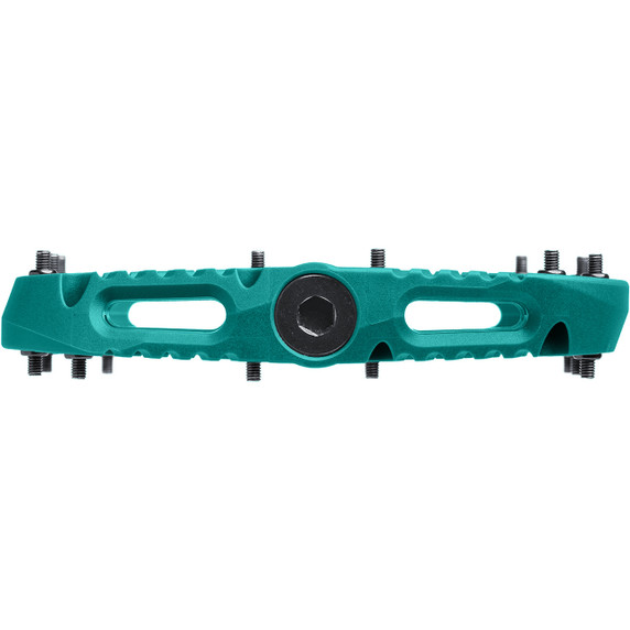 OneUp Components Composite Flat Pedals Turquoise